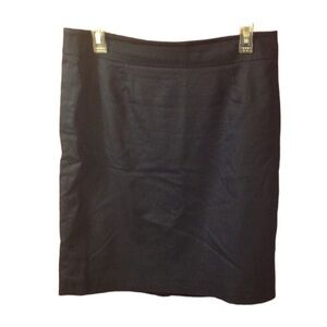 Madison Blue Sheen Pencil Skirt